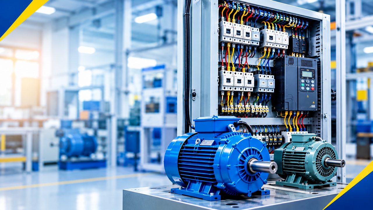 Industrial Motor Controlling